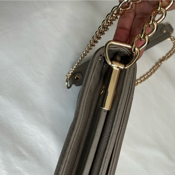 BCBG Chained Crossbody Bag in Taupe - Picture 9 of 13